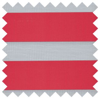 Senses Mirage Allure Scarlet Roller Blind With White Cassette