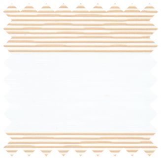 Senses Mirage Aura Rose Gold Roller Blind With White Cassette