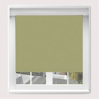 Banlight Duo Fr Blackout Green Blockout Roller Blind