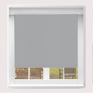 Banlight Duo Fr Blackout Grey Blockout Roller Blind