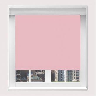 Banlight Duo Fr Blackout Pink Blockout Roller Blind