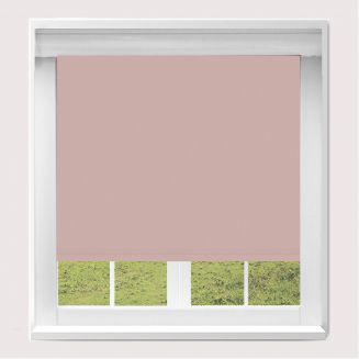 Banlight Duo Fr Blackout Rose Blockout Roller Blind