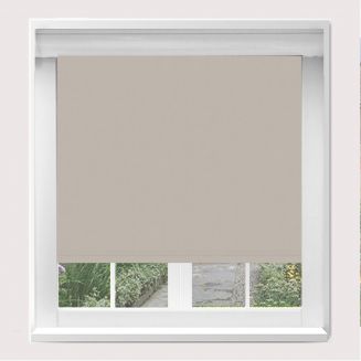 Banlight Duo Fr Blackout Stone Grey Blockout Roller Blind