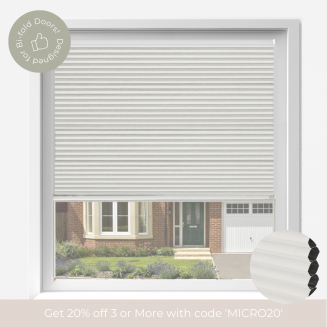 Intu Micro Pittsburgh Blackout Bright Honeycomb Pleated Blind