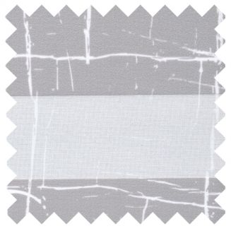 Senses Mirage Crackle Pewter Roller Blind With White Cassette