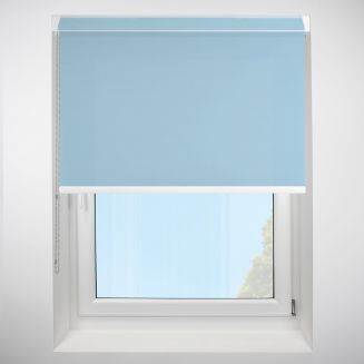 Polaris Baby Blue Grip Fit Roller Blind