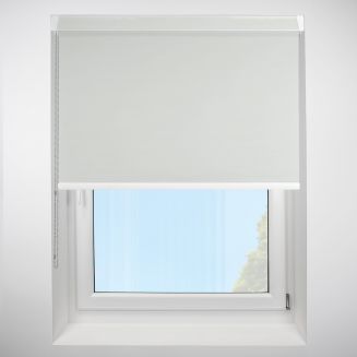 Polaris Blackout White Grip Fit Roller Blind