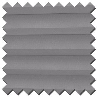 Intu Hive Blackout Concrete Pleated Blind With White Cassette