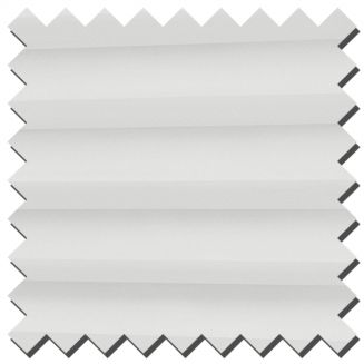 Intu Hive Blackout Fr White Pleated Blind