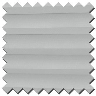 Intu Hive Blackout Iron Pleated Blind With White Cassette