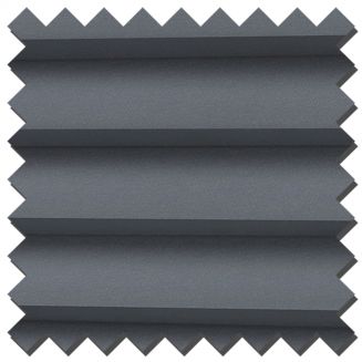 Intu Infusion Asc Charcoal Pleated Blind With Gunmetal Cassette