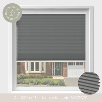 Intu Micro Infusion Asc Concrete Pleated Blind