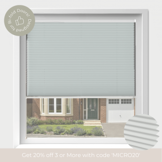 Intu Micro Infusion Asc Iron Pleated Blind