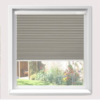 Intu Hive Blackout Fr Sand Pleated Blind