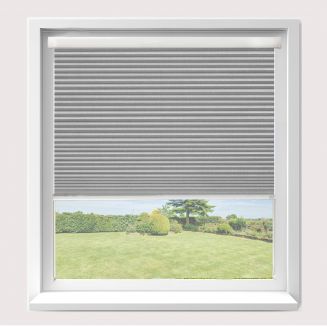 Intu Hive Matrix Silver Pleated Blind