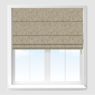 Nova Taupe Roman Blind