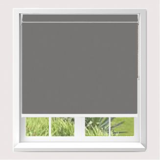 Open Cassette 70mm Banlight Duo Fr Blackout Concrete Roller Blind