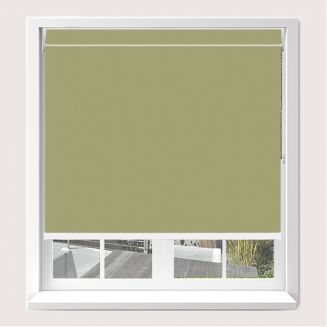 Open Cassette 70mm Banlight Duo Fr Blackout Green Roller Blind