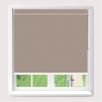 Open Cassette 70mm Banlight Duo Fr Blackout Henna Roller Blind