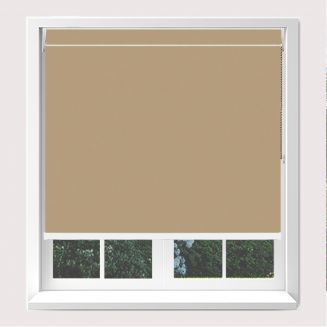 Open Cassette 70mm Banlight Duo Fr Blackout Old Gold Roller Blind