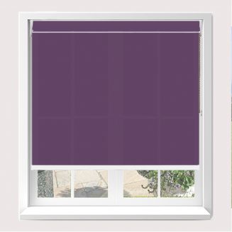 Open Cassette 70mm Banlight Duo Fr Blackout Iris Roller Blind