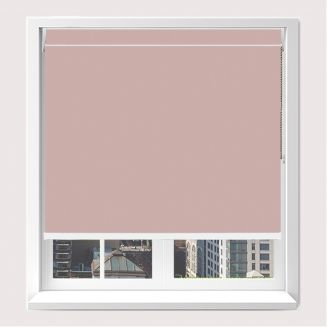 Open Cassette 70mm Banlight Duo Fr Blackout Rose Roller Blind