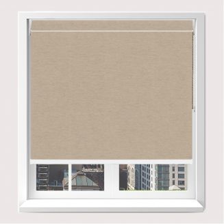 Open Cassette 70 Linenweave Sand Roller Blind  