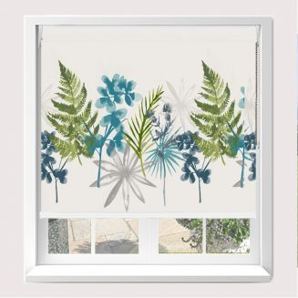 Open Cassette 70 Tahiti Fern Roller Blind  