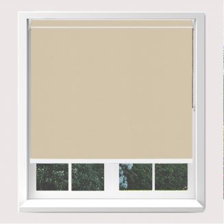 Open Cassette 40mm Banlight Duo Fr Blackout Beige Roller Blind