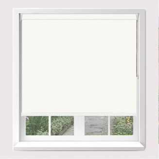 Open Cassette 40mm Banlight Duo Fr Blackout Bright White Roller Blind