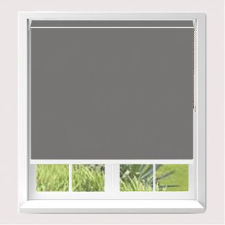 Open Cassette 40mm Banlight Duo Fr Blackout Concrete Roller Blind