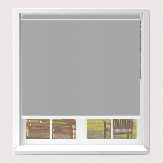 Open Cassette 40mm Banlight Duo Fr Blackout Grey Roller Blind