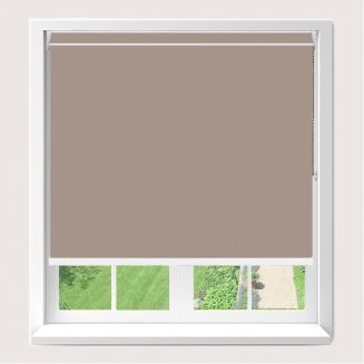 Open Cassette 40mm Banlight Duo Fr Blackout Henna Roller Blind