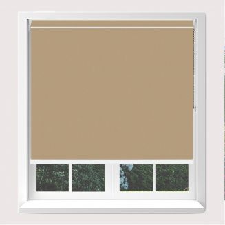 Open Cassette 40mm Banlight Duo Fr Blackout Old Gold Roller Blind