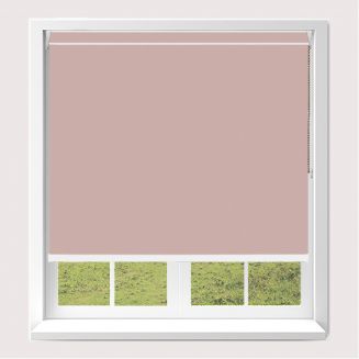 Open Cassette 40mm Banlight Duo Fr Blackout Rose Roller Blind