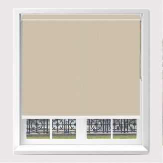 Open Cassette 40mm Splash Beige Roller Blind