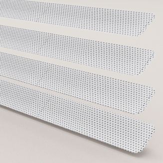 Intu Venetian Perforated Polar White Venetian Blind