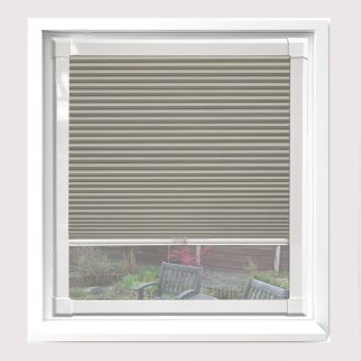 Hive Blackout Fr Sand Perfect Fit Pleated Blind