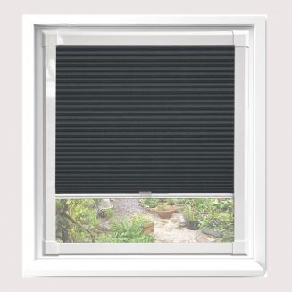 Hive Deluxe Onyx Perfect Fit Pleated Blind