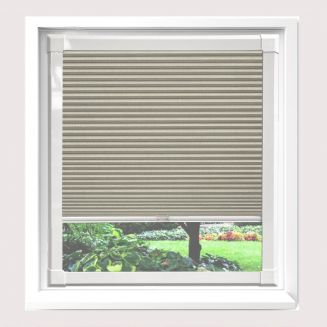 Hive Matrix Blackout Cream Perfect Fit Pleated Blind