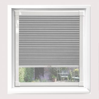 Hive Matrix Silver Perfect Fit Pleated Blind