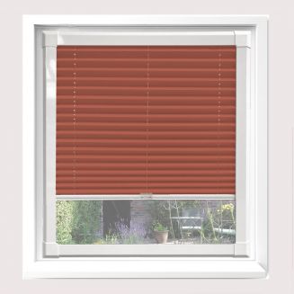 Infusion Asc Terracotta Perfect Fit Pleated Blind