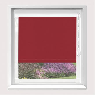 Chain Operated Banlight Duo FR Cerise Perfect Fit Roller Blind  