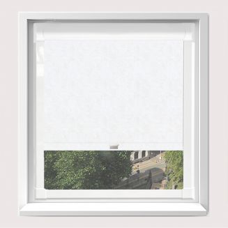 Romany Blackout White Perfect Fit Roller Blind