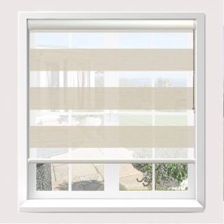 Senses Mirage Aura Rose Gold Roller Blind With White Cassette