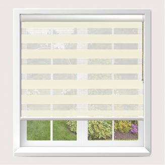 Senses Mirage Essence Cream Roller Blind With White Cassette