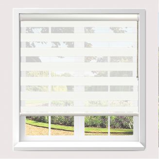 Senses Mirage Essence White Roller Blind With White Cassette