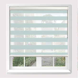 Senses Mirage Poise Mint Roller Blind With White Cassette