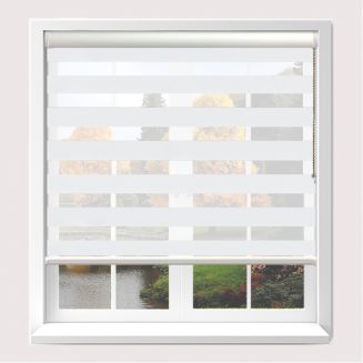 Senses Mirage Poise White Roller Blind With White Cassette