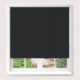 Banlight Duo Fr Black Roller Blind